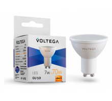 Лампа светодиодная Voltega Simple GU10 7Вт 2800K 