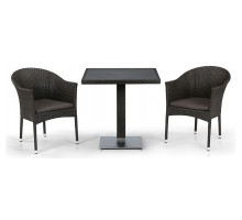 Набор уличный  T607D/Y350B-W53 Brown 2Pcs