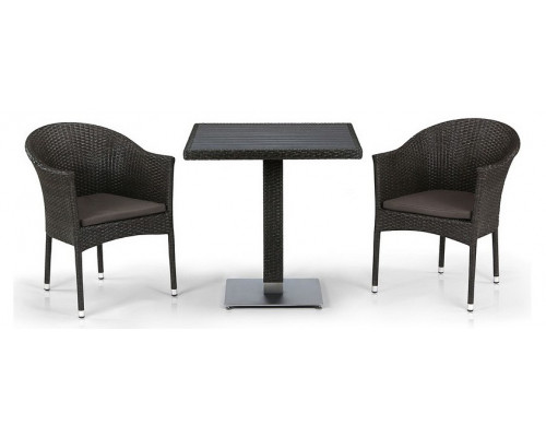 Набор уличный  T607D/Y350B-W53 Brown 2Pcs