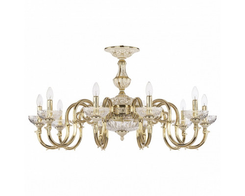 Подвесная люстра Bohemia Ivele Crystal 7203 72203P/10/300 GW P Clear/M-1G