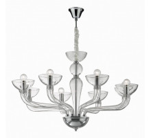 Подвесная люстра Ideal Lux Casanova CASANOVA SP8 TRASPARENTE