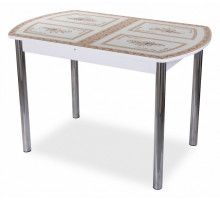 Стол обеденный Танго ПО со стеклом