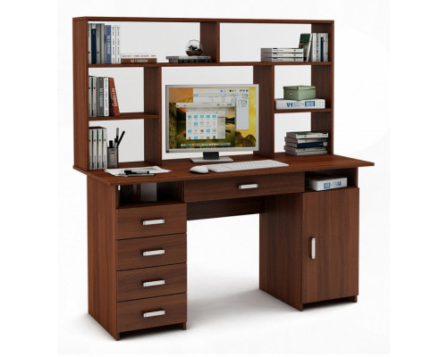 Стол компьютерный Лайт-8Я СН