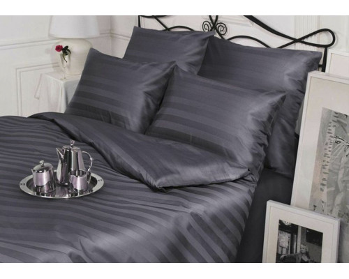 Постельное белье полутораспальное Graphite Stripe