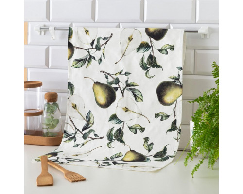 Полотенце для кухни (40x73 см) Груши
