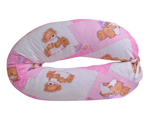 Подушка для беременных (70х130х35 см) Мишки