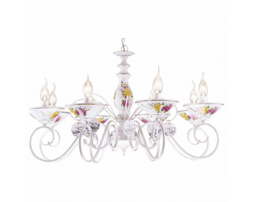 Подвесная люстра Arte Lamp Fiorato A2061LM-8WG