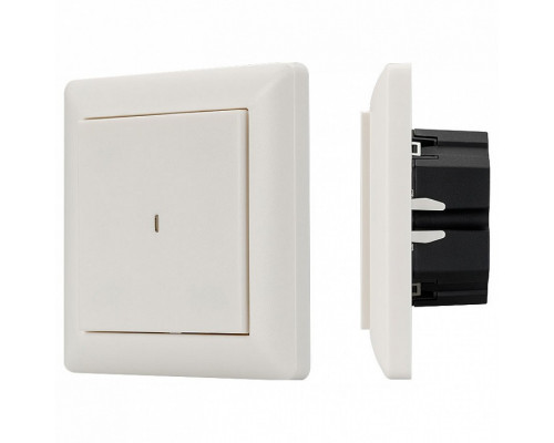 Диммер клавишный Arlight Knob SR-KN0100-IN White (KNX, DIM)