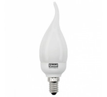 Лампа компактная люминесцентная Uniel  E14 9Вт 4200K 00801