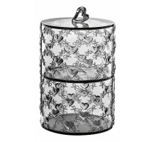 Набор из 2 банок декоративных (10.6x18.3 см) Love 11520192