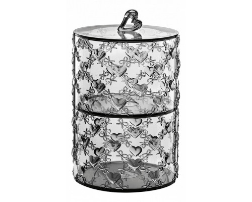 Набор из 2 банок декоративных (10.6x18.3 см) Love 11520192