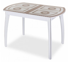 Стол обеденный Танго ПО со стеклом