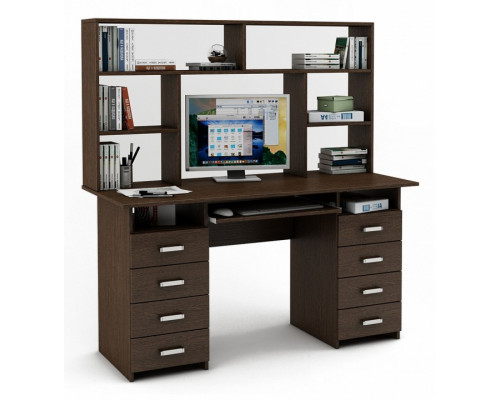 Стол компьютерный Лайт-9К СН