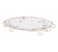 Блюдо декоративное (34х22х5 см) Мускари 274-874