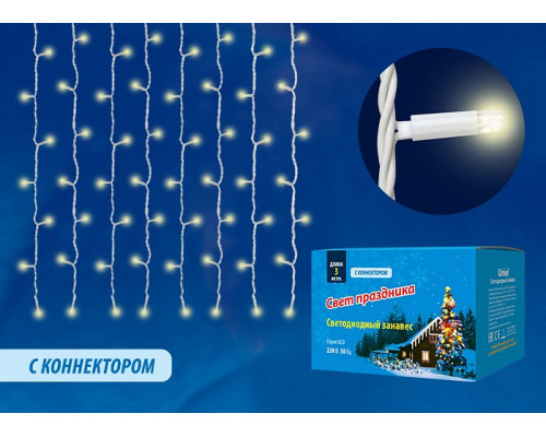 Занавес световой Uniel ULD-C3030 ULD-C3030-400/TWK WHITE IP67