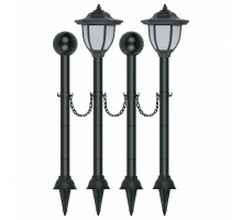 Набор из 2 наземных низких светильников Uniel USL-S-181 USL-S-181/PT720 LANTERN SET02