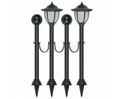 Набор из 2 наземных низких светильников Uniel USL-S-181 USL-S-181/PT720 LANTERN SET02