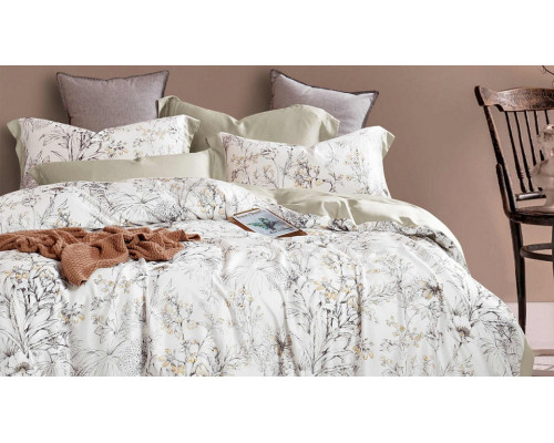 Постельное белье полутораспальное Satin Lux 584-SL