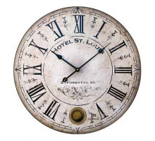 Настенные часы (47.5 см) Lowell 21405