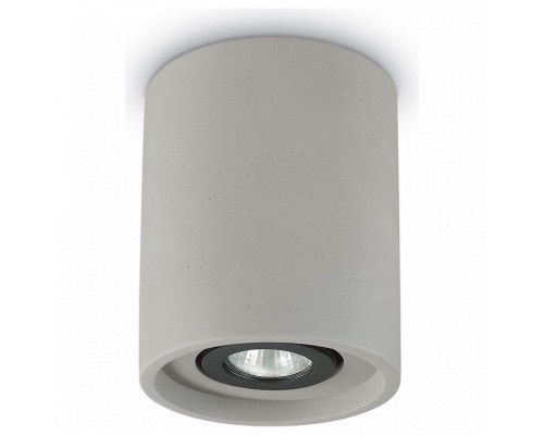 Накладной светильник Ideal Lux Oak OAK PL1 ROUND CEMENTO