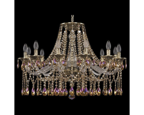 Подвесная люстра Bohemia Ivele Crystal 1613 16113/12/300 GB R777
