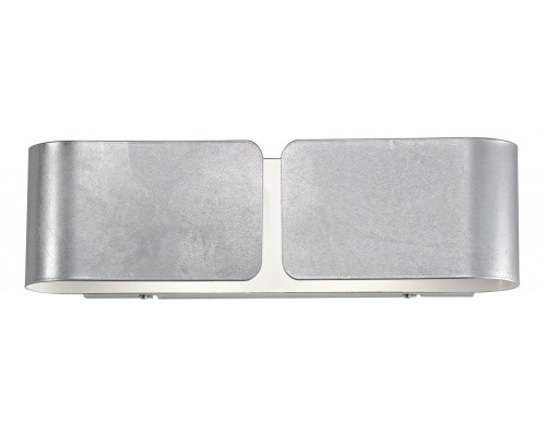 Накладной светильник Ideal Lux Clip CLIP AP2 SMALL ARGENTO