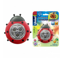 Ночник Uniel DTL-354 DTL-354 Божья Коровка/Red/3LED/3AAA
