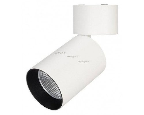 Светильник на штанге Arlight SP-POLO-SURFACE-FLAP-R85-15W White5000 (WH-BK, 40 deg) 027557