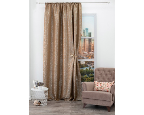 Портьера (140x270 см) 1 шт. RR 9887