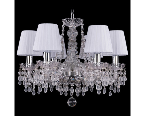 Подвесная люстра Bohemia Ivele Crystal 1410 1410/6/160/Ni/V0300/SH2
