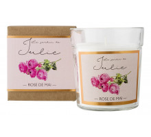 Свеча ароматическая (8.4 см) Le jardin de Julie Майская роза VV008RMLJ