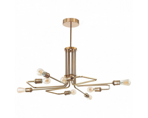 Люстра на штанге Ideal Lux Triumph TRIUMPH SP8 OTTONE ANTICO