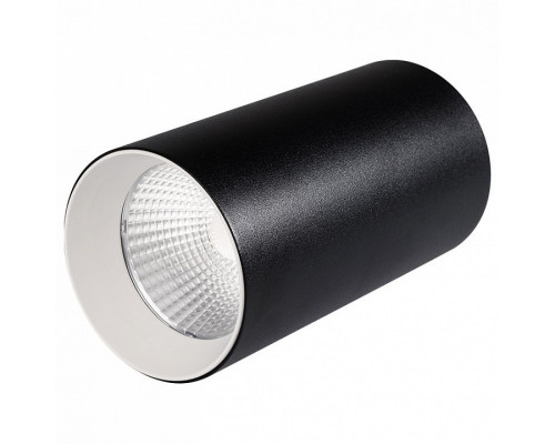 Накладной светильник Arlight Sp-polo-r85 SP-POLO-R85-1-15W Day White 40deg (Black, White Ring)