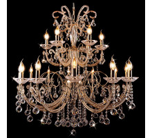 Подвесная люстра Eurosvet Gift 2049/12+6 золото Strotskis