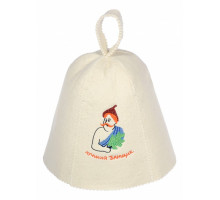 Шапка для бани универсальная Лучший банщик