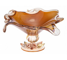 Чаша декоративная (22х22х23 см) White Cristal Nose Quadro 647-761