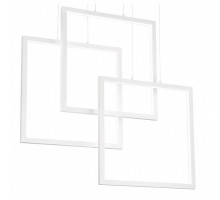 Подвесной светильник Ideal Lux Frame FRAME SP QUADRATO BIANCO
