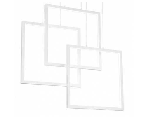 Подвесной светильник Ideal Lux Frame FRAME SP QUADRATO BIANCO