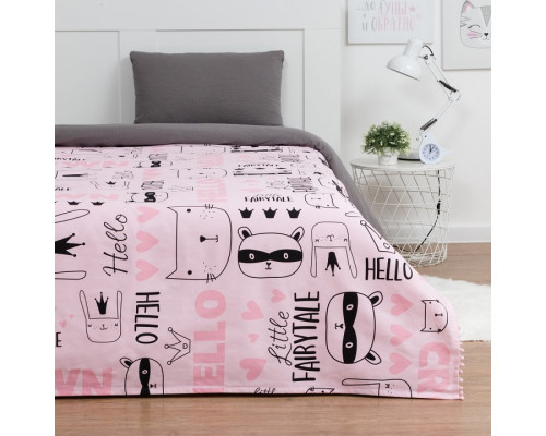 Покрывало полутораспальное Little crown