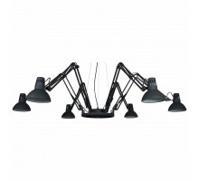 Подвесная люстра Arte Lamp Engineer A2043SP-6BK