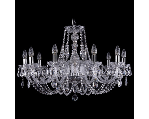 Подвесная люстра Bohemia Ivele Crystal 1406 1406/10/300/Ni