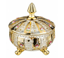 Банка для пищевых продуктов (17х21 см) Lefard Gold glass 195-104