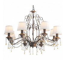 Подвесная люстра Arte Lamp Medici A9468LM-8BR