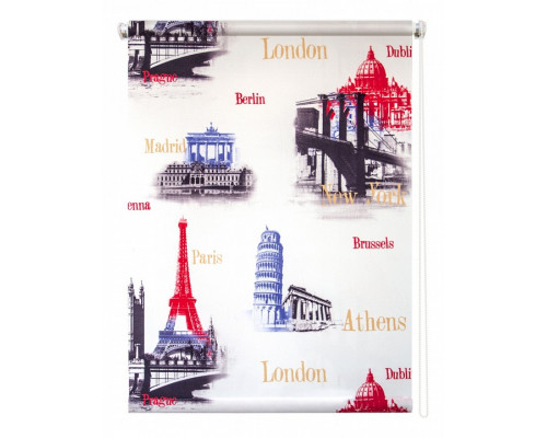 Штора рулонная (40x175 см) Глобал