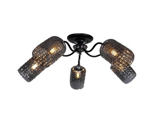 Потолочная люстра Imex 3596 MD.3596-5-S BK+CH