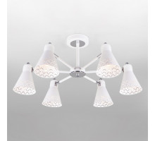 Люстра на штанге Eurosvet Trina 70100/6 белый