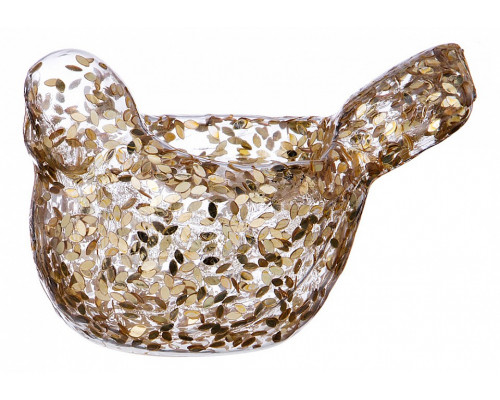 Подсвечник декоративный (11 см) Птичка 862-212