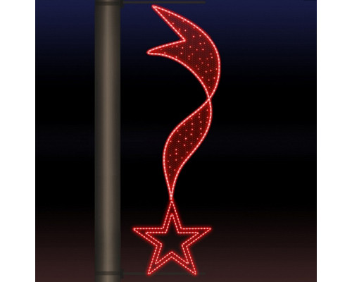 Панно световое День Победы [0.6x1.84 м] RL-KN-9-5-R-dR