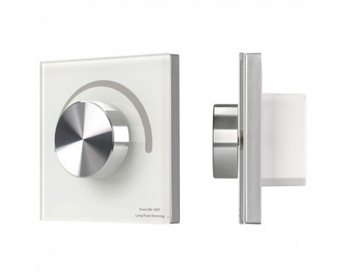 Панель-диммера роторная встраиваемая Arlight Rotary SMART-P3-DIM (12-24V, 2.4G)