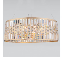 Подвесной светильник Eurosvet Lory 10116/8 золото/прозрачный хрусталь Strotskis